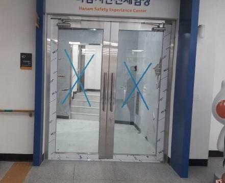 방화유리문 시공 사례 54